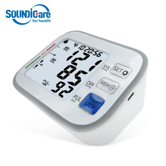 Dispositivo medico LCD Digital Bp Monitor Sfigmomanometro Bluetooth Imt Misuratore di pressione arteriosa