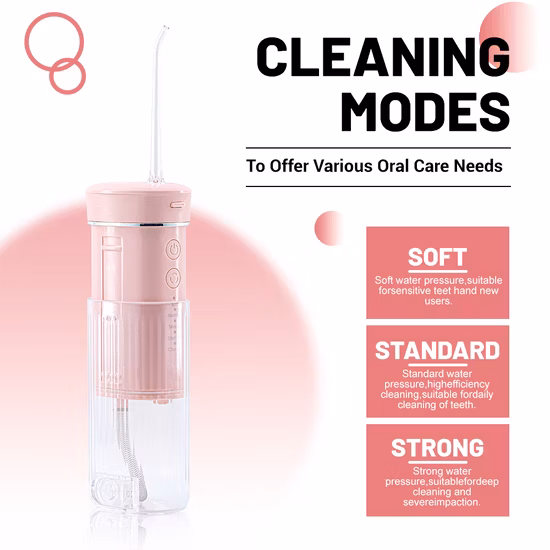 Irrigatore orale elettronico da viaggio cordless impermeabile mini portatile dentale sbiancante idropulsore